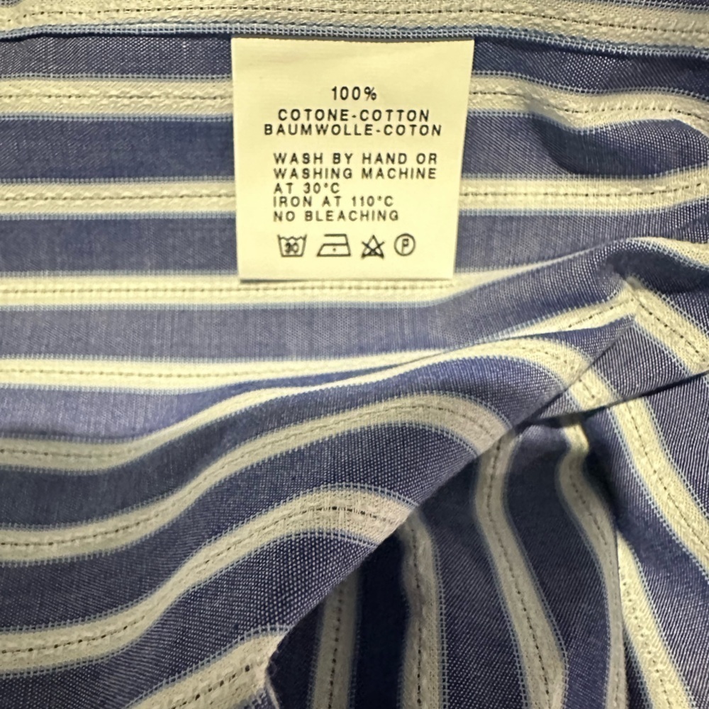 NWT Camiceria Artigianale dress shirt by Gianmarco- Large - Picture 5 of 7